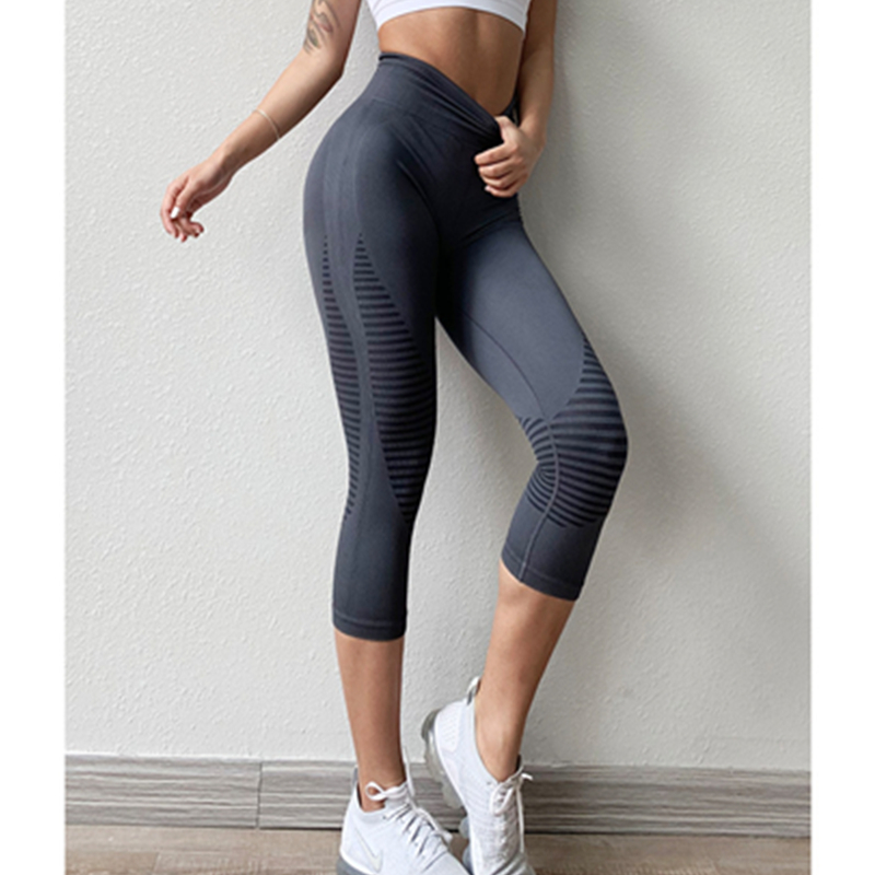 Calças de fitness de cintura alta para exercícios femininos apertados slim fit para yoga para mulheres que executam salto alto calças de fitness de secagem rápida