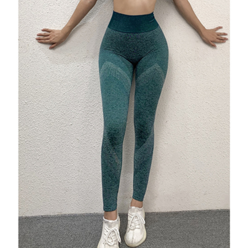Calças de cintura alta para as mulheres que usam fitness outono correndo calças de yoga esticar apertado calças de esportes de secagem rápida para as mulheres